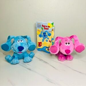 Blue and Magenta | Blue's Clues & You! Peek-A-Boo Plush Toys